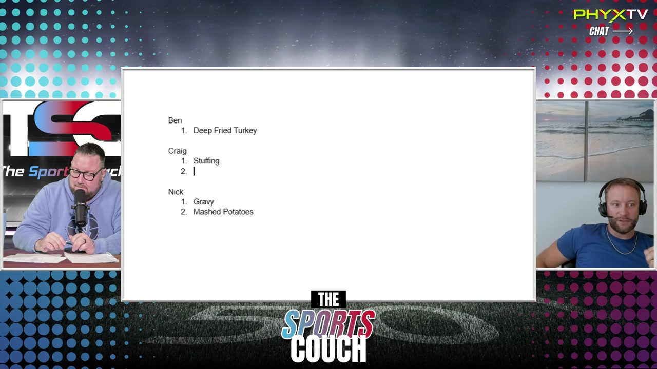 Ep. 201 - Thanksgiving Food Draft