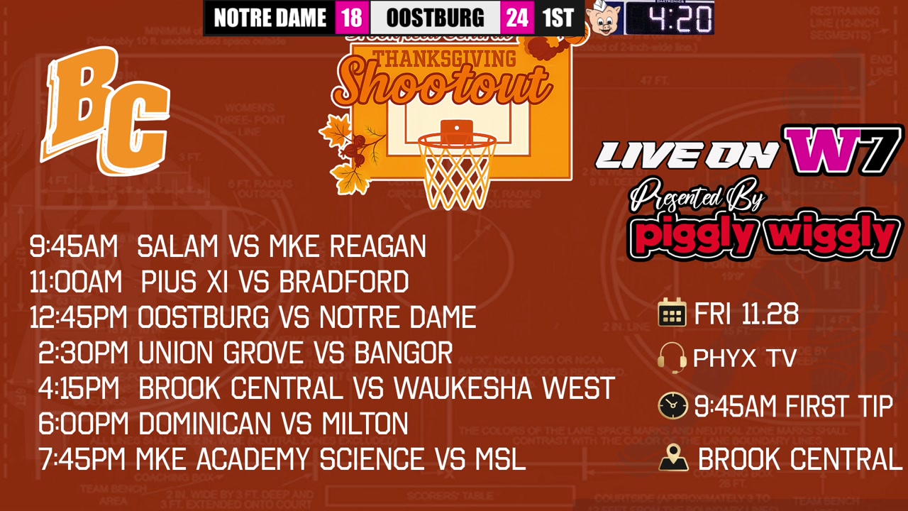 OOSTBURG at NOTRE DAME