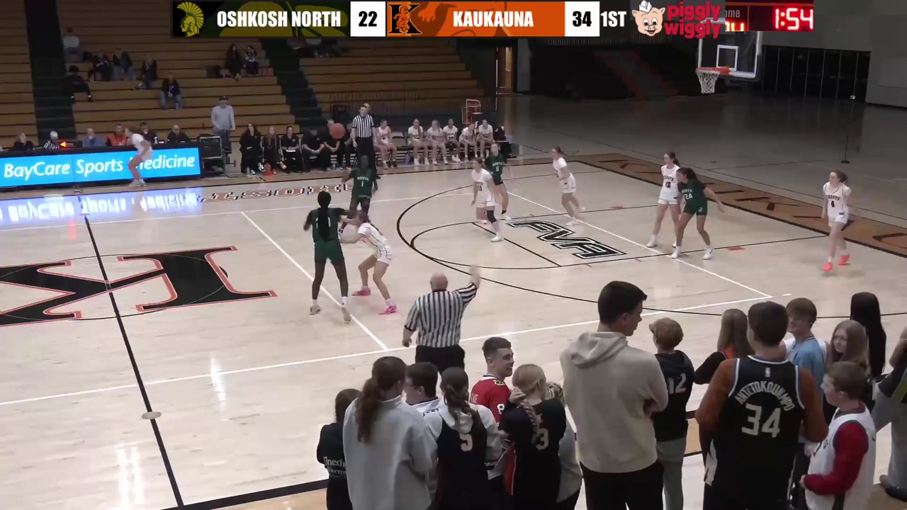 OSHKOSH NORTH at KAUKAUNA