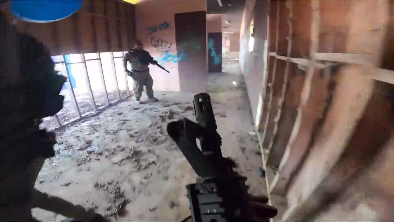 Airsoft in an abandoned 6 Flags Park - pt. 3