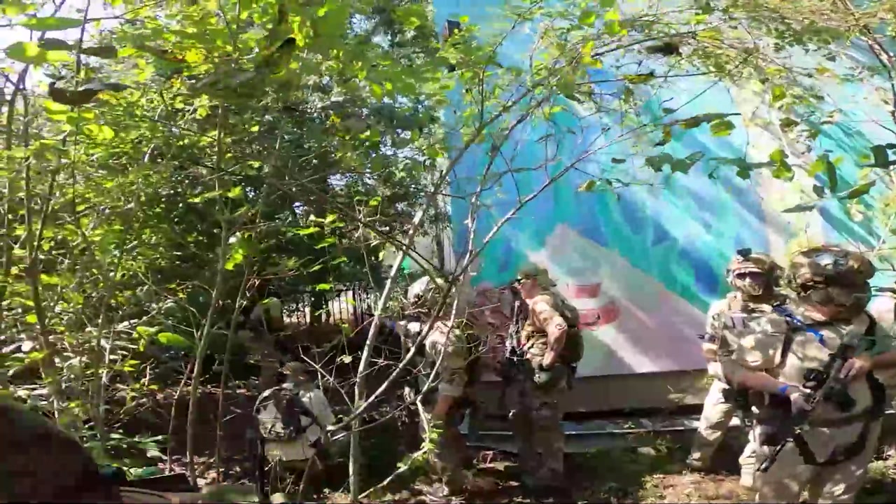 Airsoft in an abandoned 6 Flags Park - pt. 1
