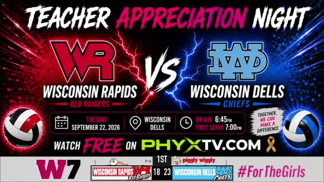 WI RAPIDS AT WI DELLS | WIAA VOLLEYBALL