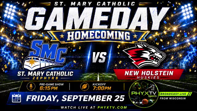 NEW HOLSTEIN AT SMC | WIAA FOOTBALL
