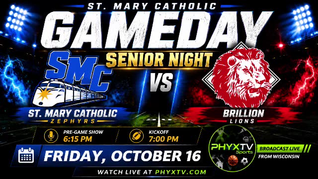 BRILLION AT SMC | WIAA FOOTBALL