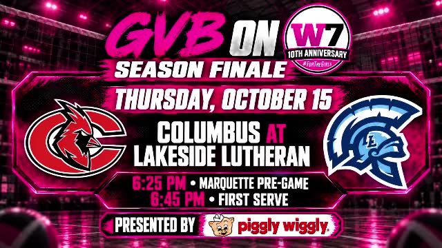 COLUMBUS AT LAKESIDE LUTHERAN | WIAA VOLLEYBALL