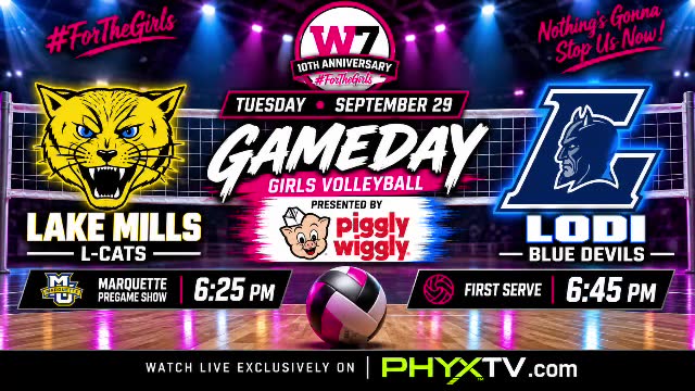 LAKE MILLS AT LODI | WIAA VOLLEYBALL